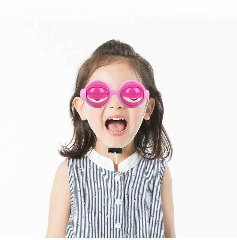 Eye-Shaped Funny Glasses Prank Toy Set