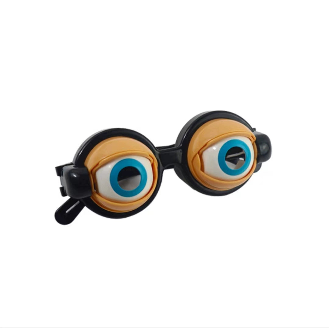 Eye-Shaped Funny Glasses Prank Toy Set