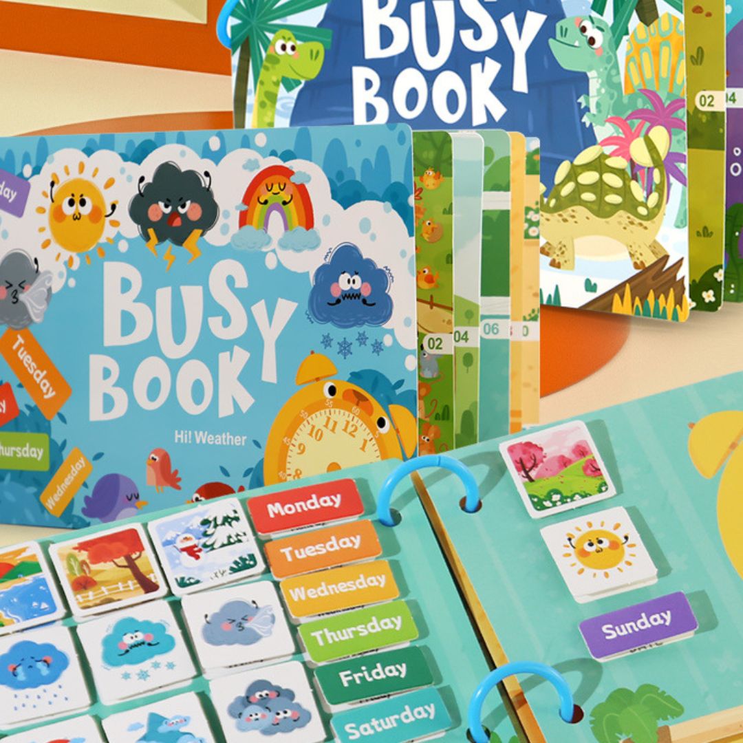 Early Education Busy Book and Puzzle