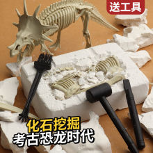 Dinosaur T-Rex Skeleton Model DIY Excavation Toy