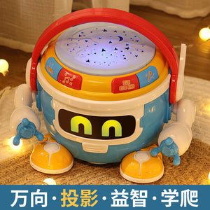 Multifunctional Electric Robot Baby Hand Drum