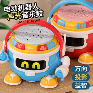 Multifunctional Electric Robot Baby Hand Drum