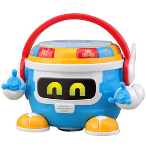 Multifunctional Electric Robot Baby Hand Drum