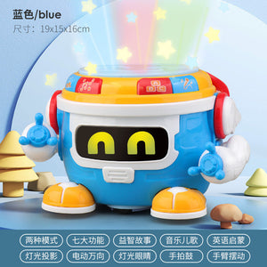 Multifunctional Electric Robot Baby Hand Drum
