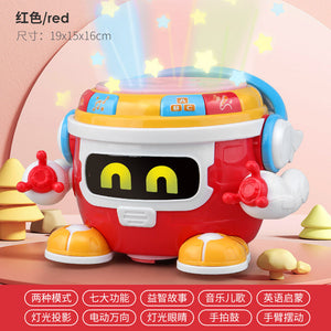 Multifunctional Electric Robot Baby Hand Drum