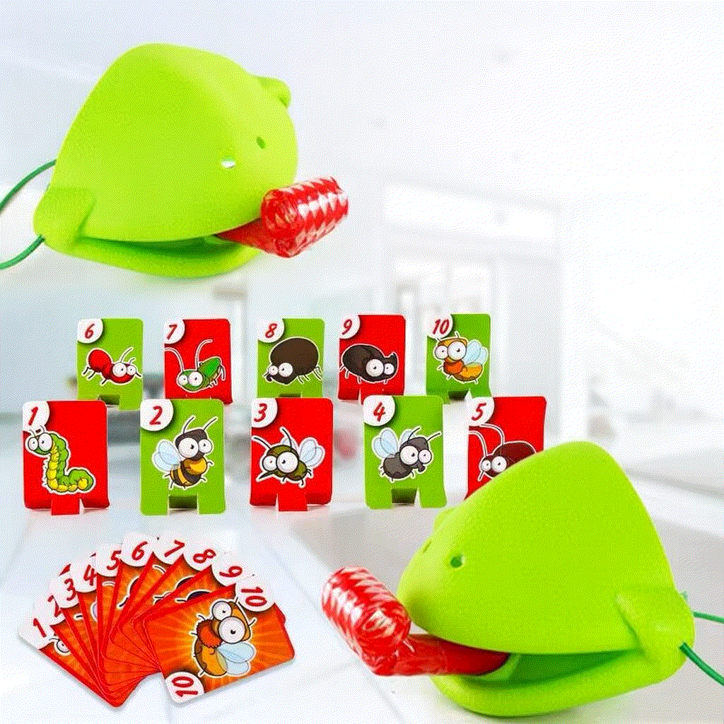 Frog Mouth Tongue-Out interactive table game made of soft rubber for family fun and skill development