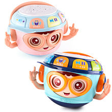 Infant Music Projection Hand-Pat Drum Educational Toy