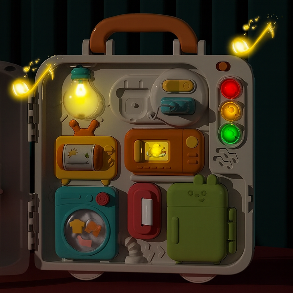 Busy Board Montessori Educational Toy for Infants