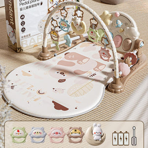 Baby Foot-Piano Fitness Rack for Newborns