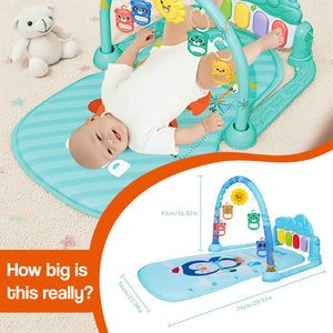 Baby Foot-Piano Fitness Rack for Newborns