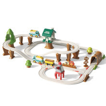 Electric Mini Train Forest Logging Track