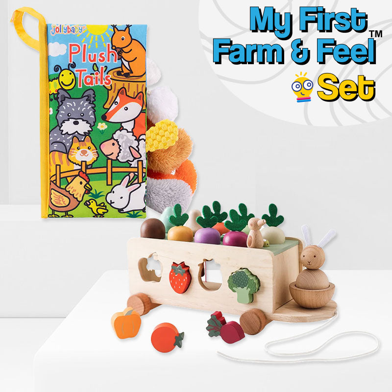 My First Farm & Feel Set – For BORED 2-Year-Olds
