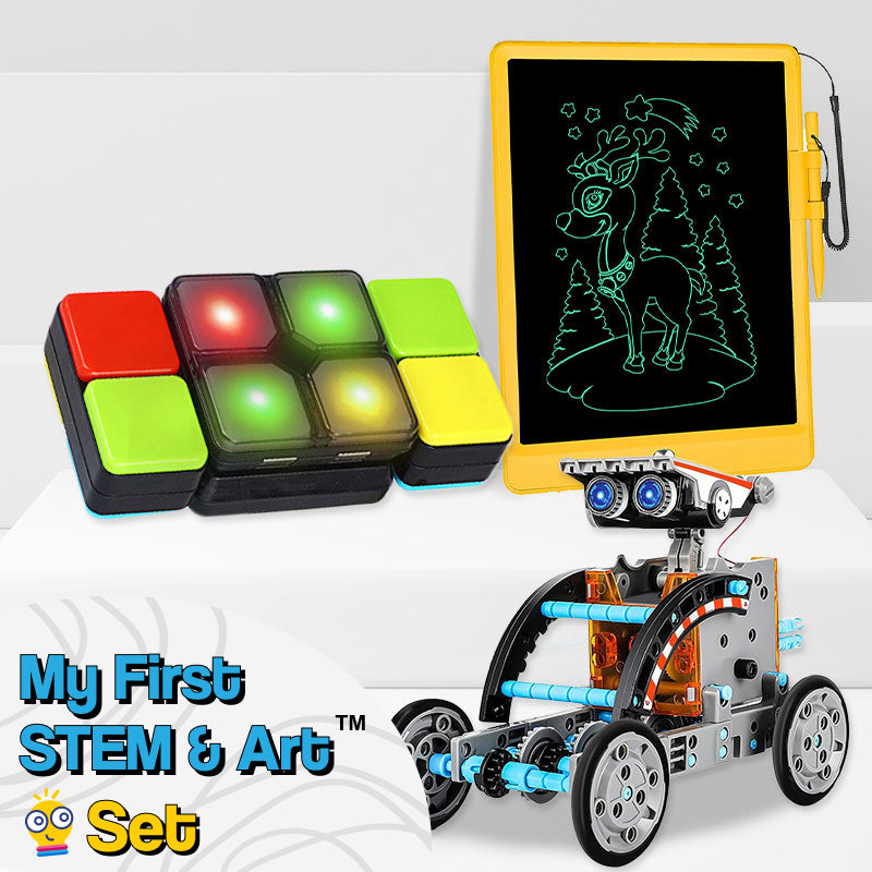 My First STEM & Art Set – For BORED 8-Year-Olds
