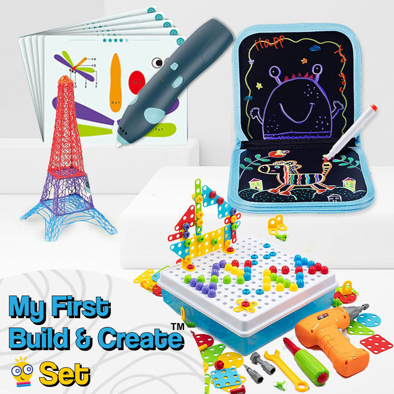 My First Build & Create Set – For BORED 4-Year-Olds