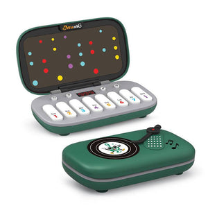 MusiQ Rhythm Master 7-in-1 piano game for kids with light-up keys and multiple rhythm game modes