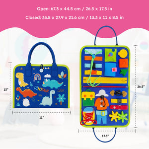 Soft Quiet Book with 20+ Activities for Toddlers (view 8)