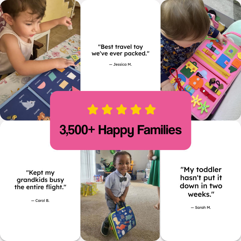 Soft Quiet Book with 20+ Activities for Toddlers (view 9)