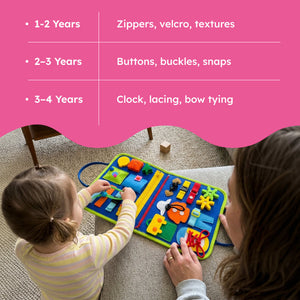 Soft Quiet Book with 20+ Activities for Toddlers (view 10)