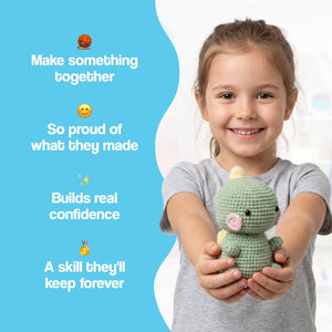 Kids Craft Crochet Kit – DIY craft activity