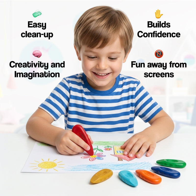 My Little Clean Hands Crayons – art & craft set
