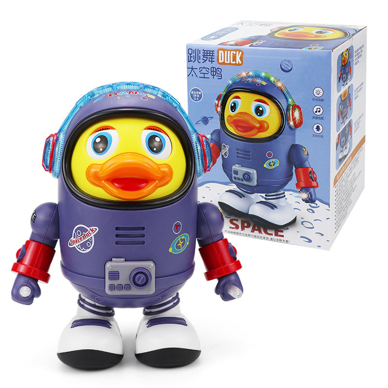 Electric Dancing Duck Toy with Music and Lights for Kids (view 6)