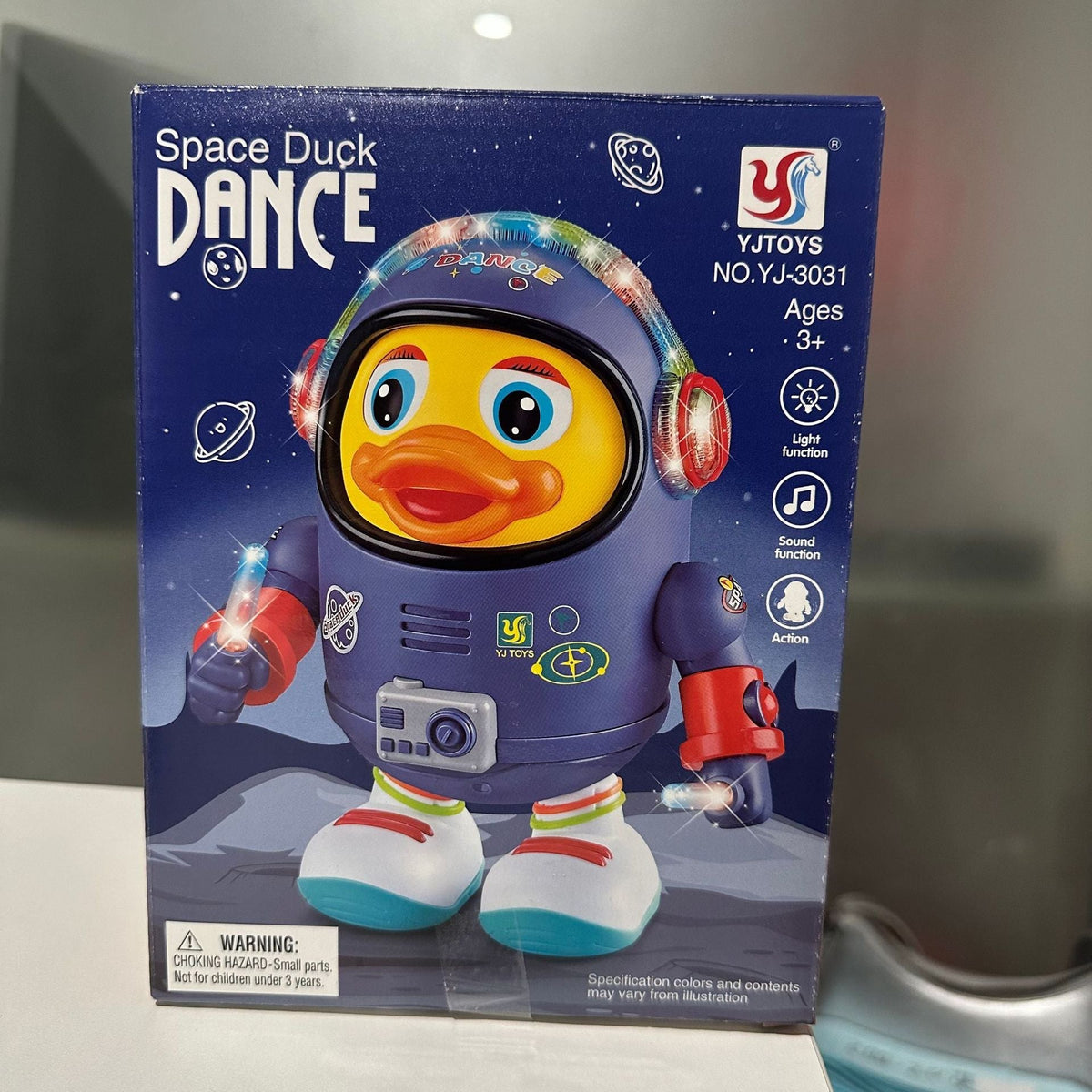 Electric Dancing Duck Toy with Music and Lights for Kids (view 7)