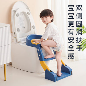 Non-slip Children's Toilet Training Seat with Step Stool Ladder – for toddlers ages 2–3