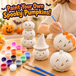 DIY Halloween Pumpkin Art Kit