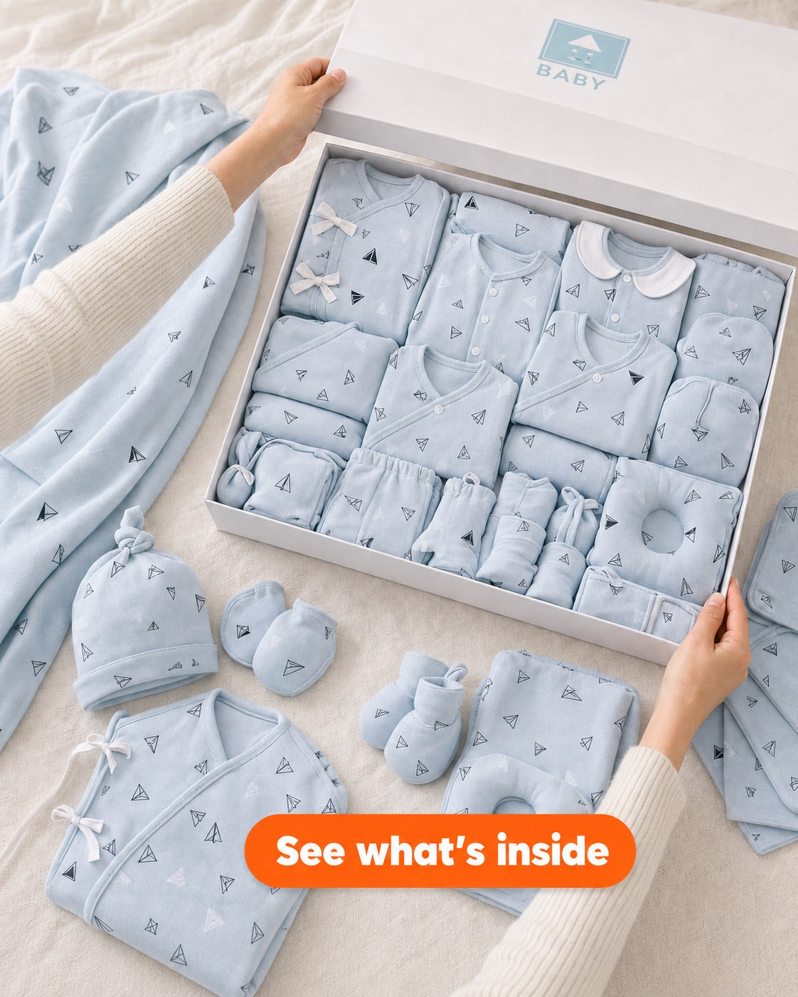 Baby Gift Box Set with 22 Pieces (view 8)
