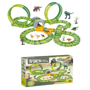 Dinosaur Adventure Roller Coaster Set – for kids ages 3+