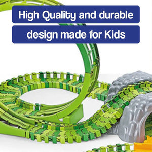 Dinosaur Adventure Roller Coaster Set – electronic learning toy
