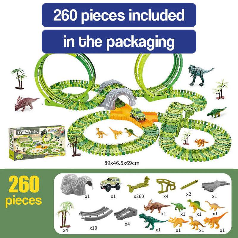 Dinosaur Adventure Roller Coaster Set – gift idea for kids and grandchildren