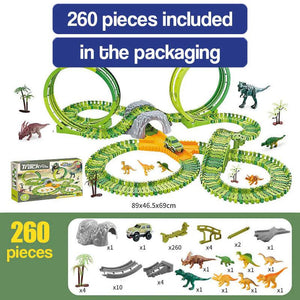 Dinosaur Adventure Roller Coaster Set – gift idea for kids and grandchildren