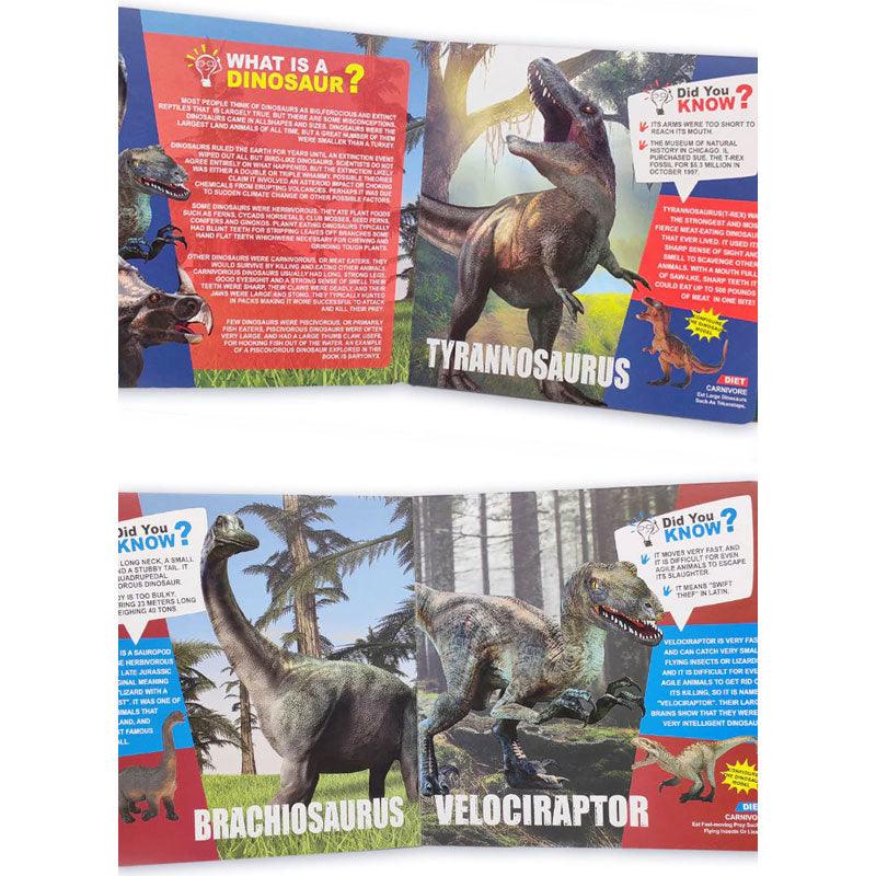 EarlyLearning Dino Soundbook – wooden toy