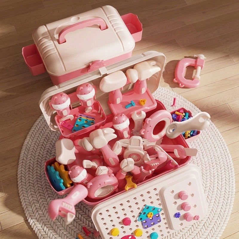 Kids' Tool Set & Workbench Electric Drill Tools & Building Pieces (view 23)