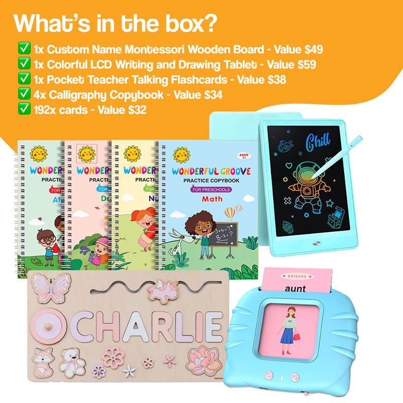 The KidScribe Play Kit – educational toy