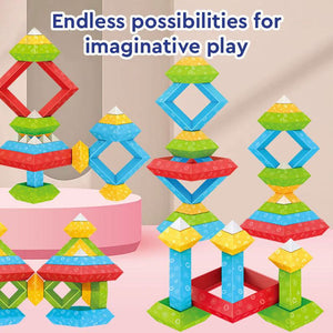 Pyramid Stack Building Blocks – educational toy