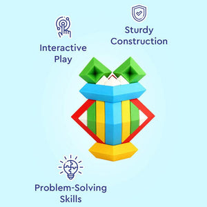 Pyramid Stack Building Blocks (view 8)