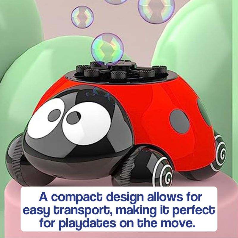 BubblyBug Bubble Machine – electronic learning toy