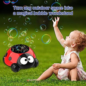 BubblyBug Bubble Machine – gift idea for kids and grandchildren