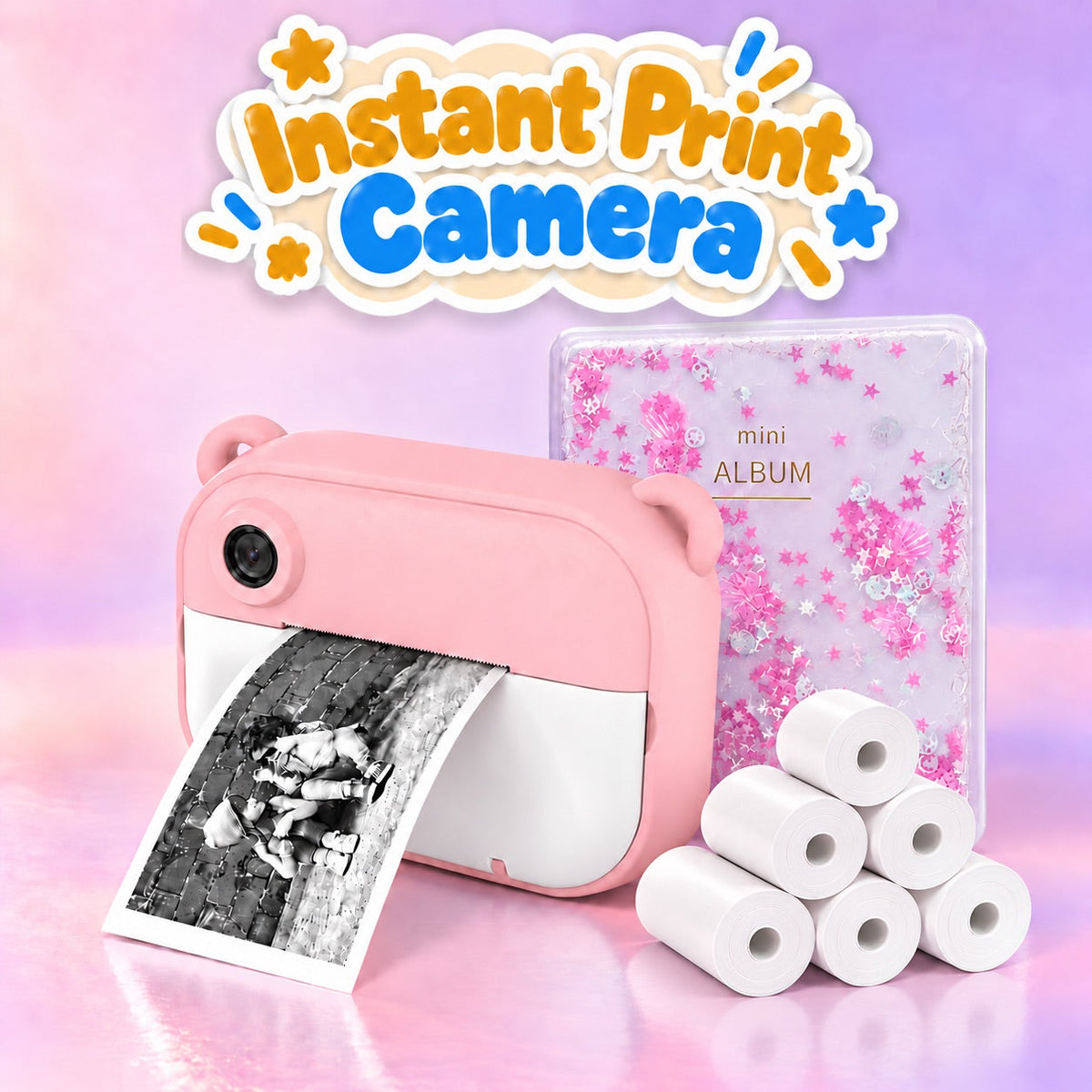 Kid Instant Print Camera