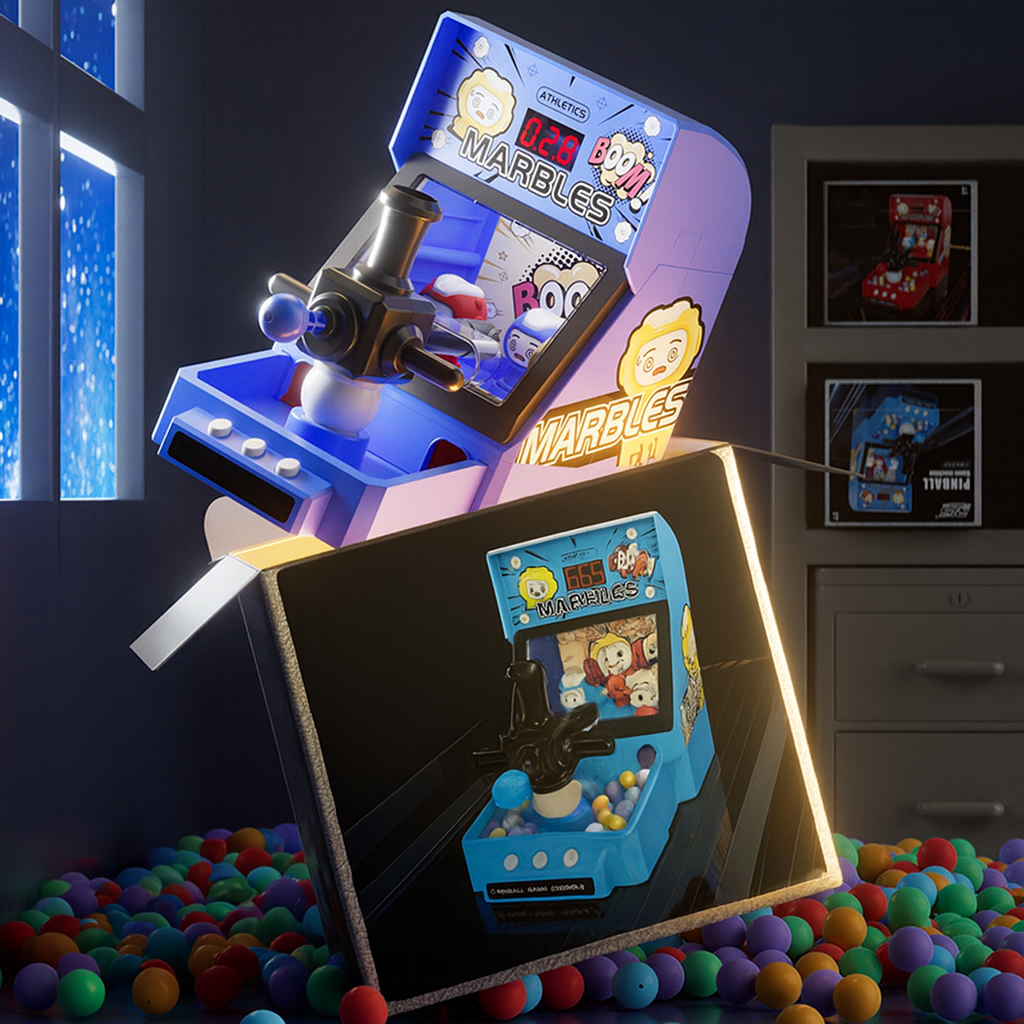 Children's Electric Pinball Shooting Game Machine