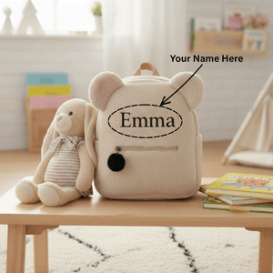 Custom Name Teddy Bear Backpack (view 8)