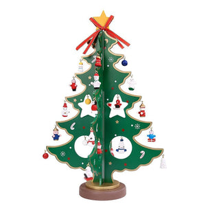 Customizable Wooden Keepsake Christmas Tree – for kids ages 3+