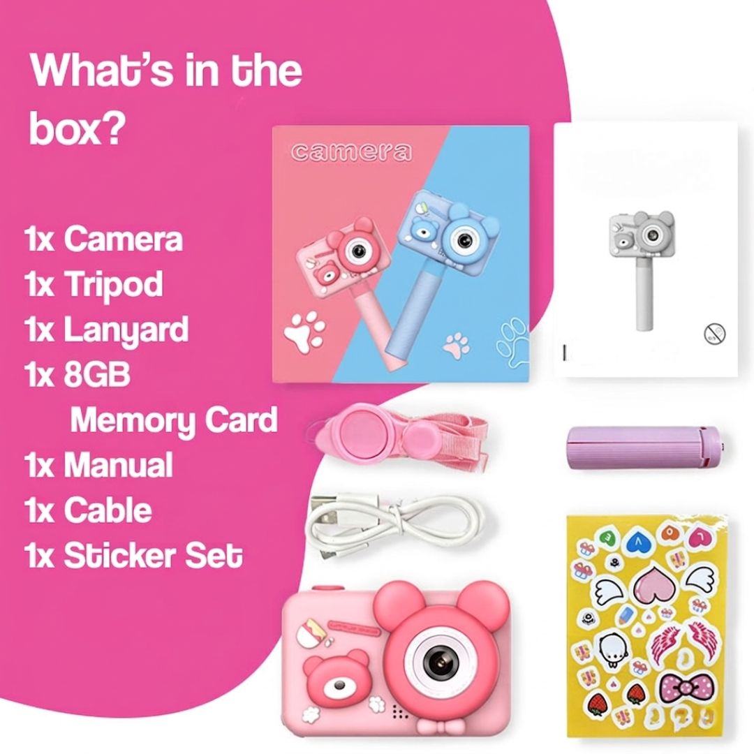 Cutesy Character Camera With Tripod (view 8)