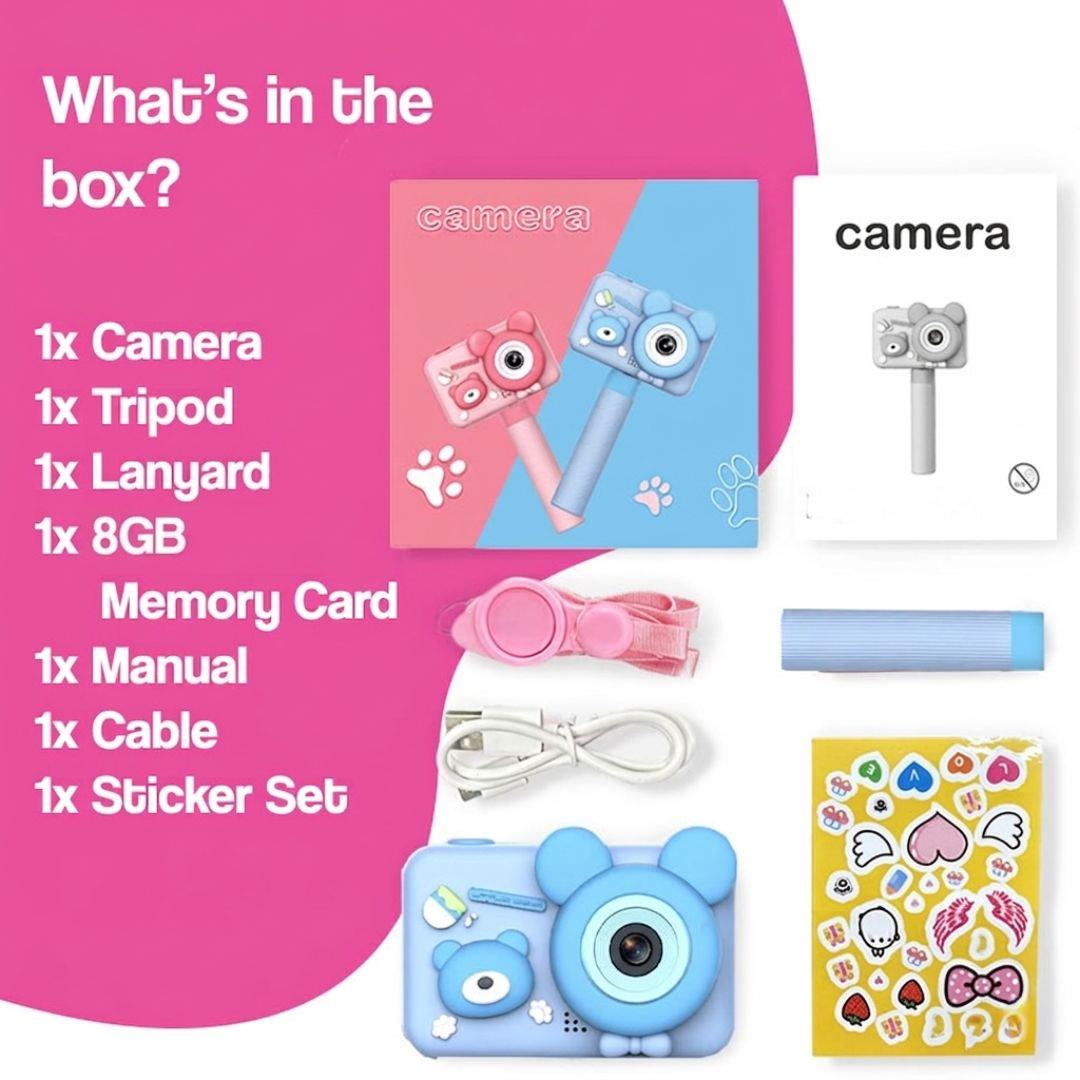 Cutesy Character Camera With Tripod (view 10)