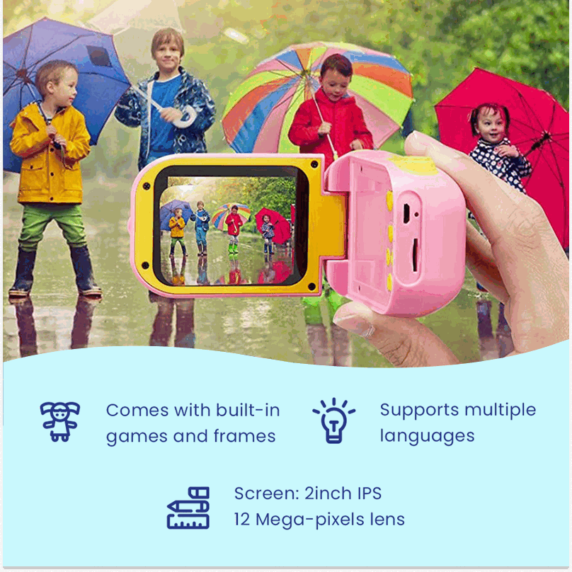 Digital Children Toy Camera And Video Recorder (view 8)