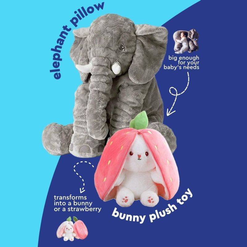 Elephant Baby Pillow (view 7)