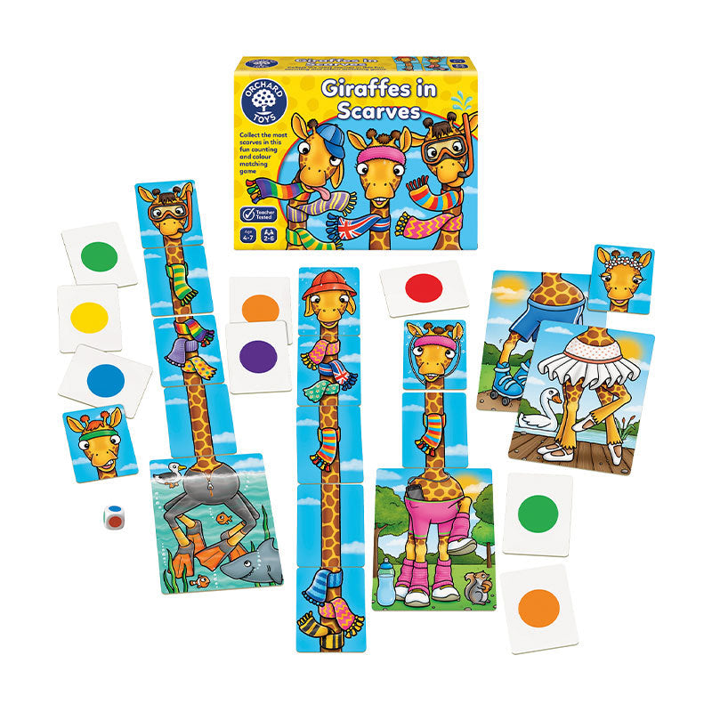 Fast and Slow Fox Giraffe Counting Toy