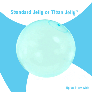 Giant Jelly Balloon Ball inflatable outdoor toy for kids, durable and reusable, perfect for active play and parties